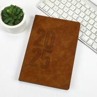 1 Piece Letter Learning Pu Leather Paper Novelty Notebook sku image 4