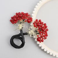 Women's Simple Style Peacock Feather Flower Alloy Plating Inlay Rhinestones Hair Band sku image 13