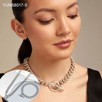 Stainless Steel Casual Simple Style Classic Style Plating Heart Shape Bracelets Necklace sku image 7