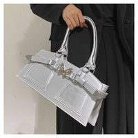 Women's Medium Pu Leather Butterfly Streetwear Zipper Handbag main image 3