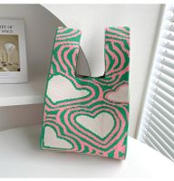 Women's Medium Polyester Heart Shape Streetwear Open Shopping Bags main image 3