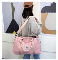Unisex Basic Classic Style Solid Color Oxford Cloth Travel Bags main image 4