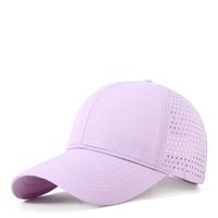 Women's Casual Solid Color Curved Eaves Baseball Cap sku image 14