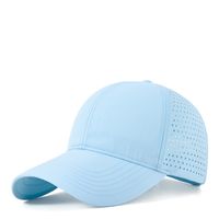 Women's Casual Solid Color Curved Eaves Baseball Cap sku image 13