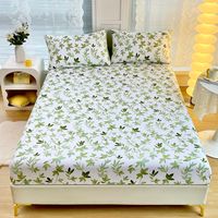 Casual Vacation Love Checkered Chemical Fiber Beddings sku image 44