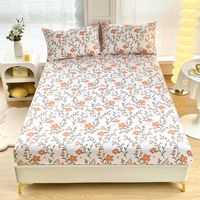 Casual Vacation Love Checkered Chemical Fiber Beddings sku image 46