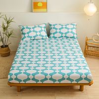 Casual Vacation Love Checkered Chemical Fiber Beddings sku image 195