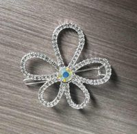 Sweet Snowflake Alloy Rhinestone Handmade Hair Clip sku image 5