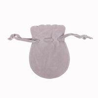 Simple Style Solid Color Flannel Jewelry Packaging Bags sku image 14