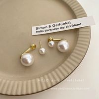 Mode Geometrisch Legierung Überzug Künstliche Perlen Frau Ohrringe 1 Paar sku image 8