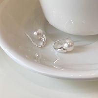 Mode Geometrisch Legierung Überzug Künstliche Perlen Frau Ohrringe 1 Paar sku image 9