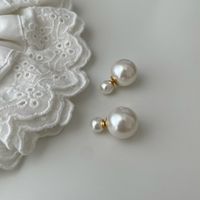 Mode Géométrique Alliage Placage Perles Artificielles Femmes Des Boucles D'oreilles 1 Paire sku image 12