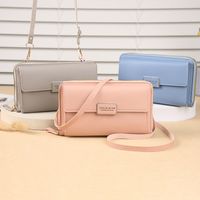 Women's Solid Color Pu Leather Zipper Buckle Wallets main image 10