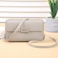 Women's Solid Color Pu Leather Zipper Buckle Wallets main image 7