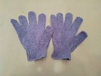 Simple Style Solid Color Nylon Bath Gloves sku image 3