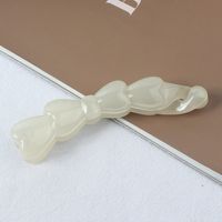 Elegant Solid Color Bow Knot Arylic Stoving Varnish Hair Clip 1 Piece sku image 16