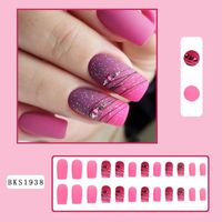 French Style Starry Sky Flower Pvc Nail Patches 1 Set sku image 47