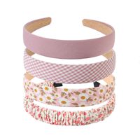 Simple Style Solid Color Cloth Hair Band 1 Piece sku image 61