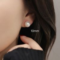 Estilo Simple Flor Cola De Pez Vidrio Embutido Perla Circón Mujeres Pendientes 1 Par sku image 27