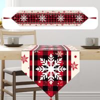 Christmas Simple Style Christmas Tree Letter Cloth Office Table Runner sku image 4