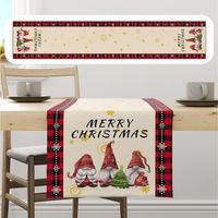 Christmas Simple Style Christmas Tree Letter Cloth Office Table Runner sku image 7