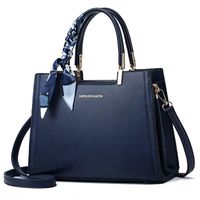 Women's Large Summer Pu Leather Basic Tote Bag sku image 7