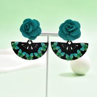 1 Pair Casual Sweet Flower Butterfly Plastic Resin Drop Earrings main image 6
