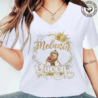 Women's T-shirt Short Sleeve T-Shirts Printing Simple Style Human Letter main image 2