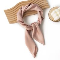 Women's French Style Leaves Polyester Printing Silk Scarves sku image 16