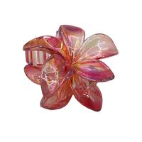 Fairy Style Flower Synthetic Resin Stoving Varnish Hair Claws sku image 35