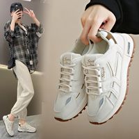 Women's Sports Solid Color Round Toe Sports Shoes sku image 19