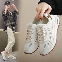 Women's Sports Solid Color Round Toe Sports Shoes sku image 20