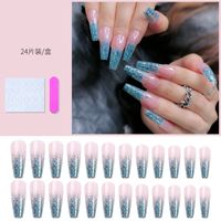 French Style Starry Sky Flower Pvc Nail Patches 1 Set sku image 14