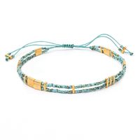 Simple Style Classic Style Printing Polyester Seed Bead Beaded Women's Bracelets 1 Piece sku image 5