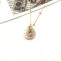 Simple Style Shell Alloy Plating Women's Pendant Necklace sku image 16