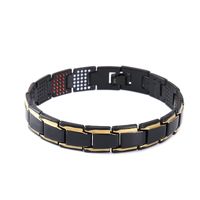 Fashion Geometric Metal Plating Inlay Magnet Unisex Bracelets 1 Piece sku image 6