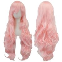 Fashion Cosplay Solid Color Long Curly Wig sku image 33