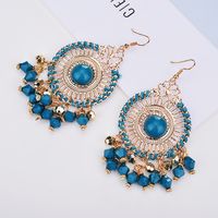 1 Pair Fashion Bohemian Geometric Alloy Women's Drop Earrings sku image 1