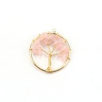 Simple Style Lucky Tree Natural Stone Agate Wholesale Pendants sku image 49
