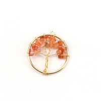 Simple Style Lucky Tree Natural Stone Agate Wholesale Pendants sku image 46