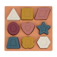 Puzzles Baby(0-2years) Star Heart Shape Silica Gel Toys sku image 6