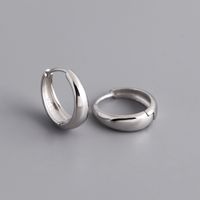 1 Paar Mode Geometrisch Metall Sterling Silber Ohrringe sku image 10