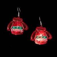 Christmas Simple Style Christmas Tree Plastic Festival Earrings 1 Pair sku image 24