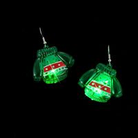 Christmas Simple Style Christmas Tree Plastic Festival Earrings 1 Pair sku image 25