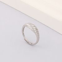 Tj1572 New Korean Style S925 Silver Ring Women's Simple Retro Multi-ring Winding Open Ring Personalized Silver Jewelry sku image 1