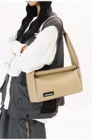 Unisex Medium CK Derm Solid Color Streetwear Zipper Crossbody Bag main image 2