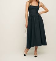 Women's Regular Dress Elegant U Neck Zipper Sleeveless Solid Color Bow Knot Maxi Long Dress Daily main image 1