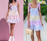Women's Strap Dress Streetwear Strap Printing Sleeveless Ditsy Floral Color Block Above Knee Holiday Daily main image 1