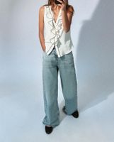 Femmes Gilet Sans Manches Blouses Bouton Style Simple Couleur Unie main image 1