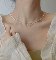 Elegant Retro Geometric Artificial Pearl Women's Necklace sku image 5